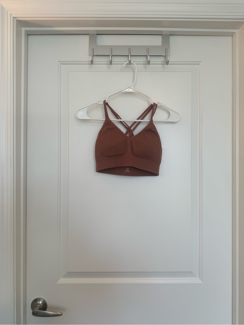Aerie Dusty Pink Ribbed Bralette